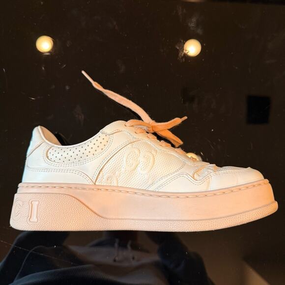 GUCCI GG Embossed Sneaker | SLIGHTLY USED - Picture 12 of 14